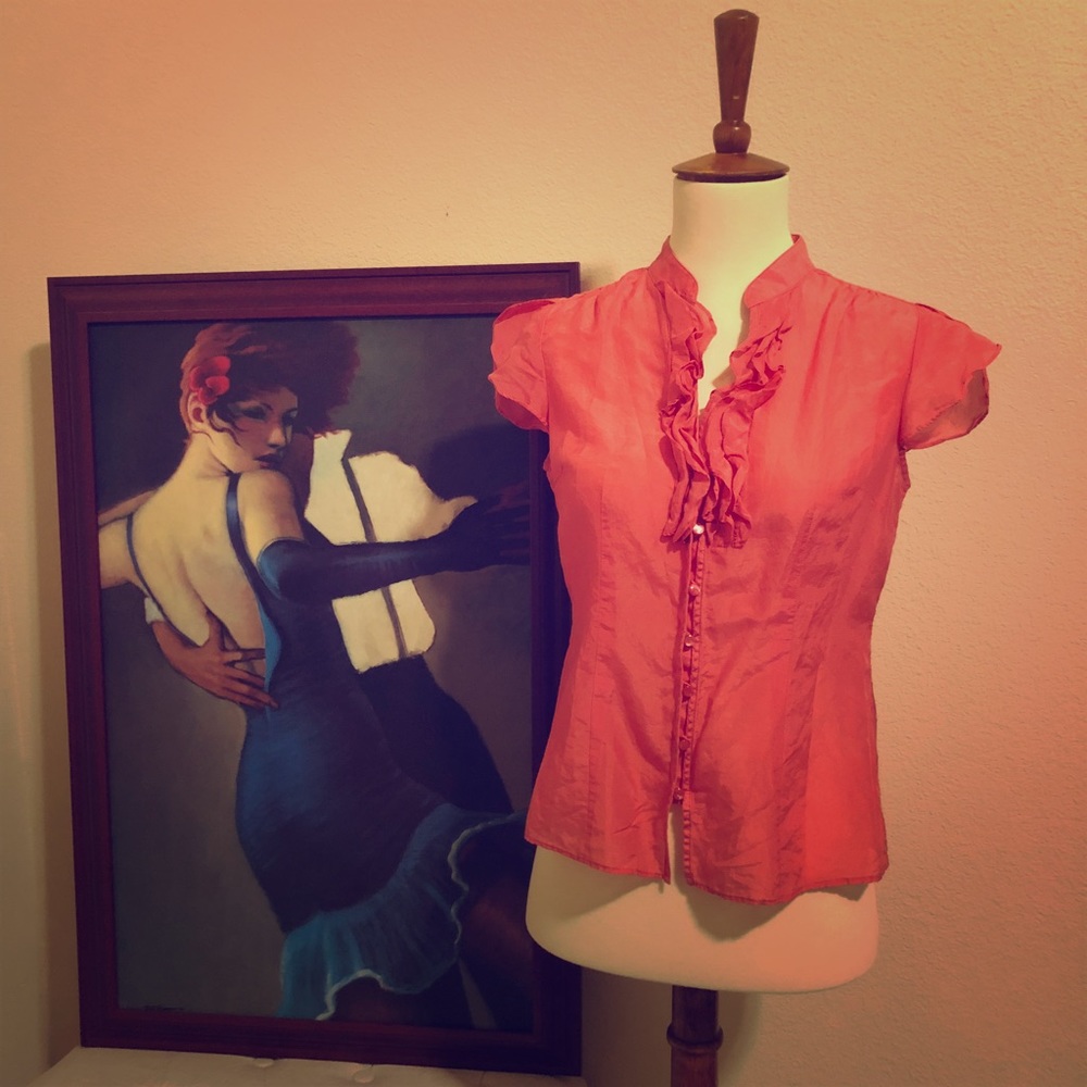 Banana Republic Coral Top